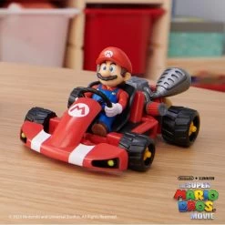 NINTENDO Super Mario Movie - Figure W/ Kart - Mario (6 Cm) (417684) -Randboutique Für Kinder super mario movie figure w kart mario 6 cm 417684 7