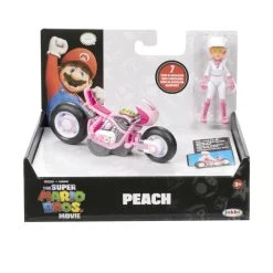 NINTENDO Super Mario Movie - Figure W/ Kart - Peach (6 Cm) (417694) -Randboutique Für Kinder super mario movie figure w kart peach 6 cm 417694 7